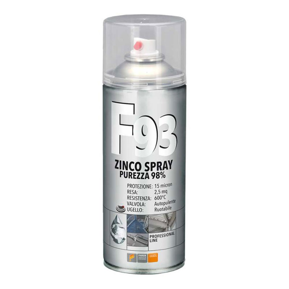 Zinco spray professionale F93 puro oltre il 98% ml.400