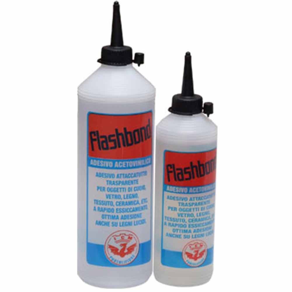 Colla acetovinilica FLASHBOND adesivo rapido universale trasparente ml.500 attaccatutto