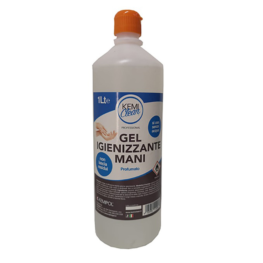 Gel igienizzante mani profumato lt.1 Kemi Clean