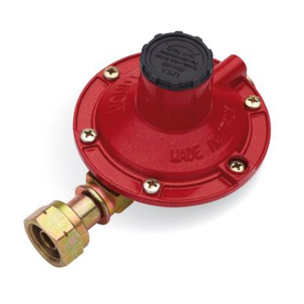 Regolatore di pressione kg.4 attacco bombola 1/2" SX gas propano/butano