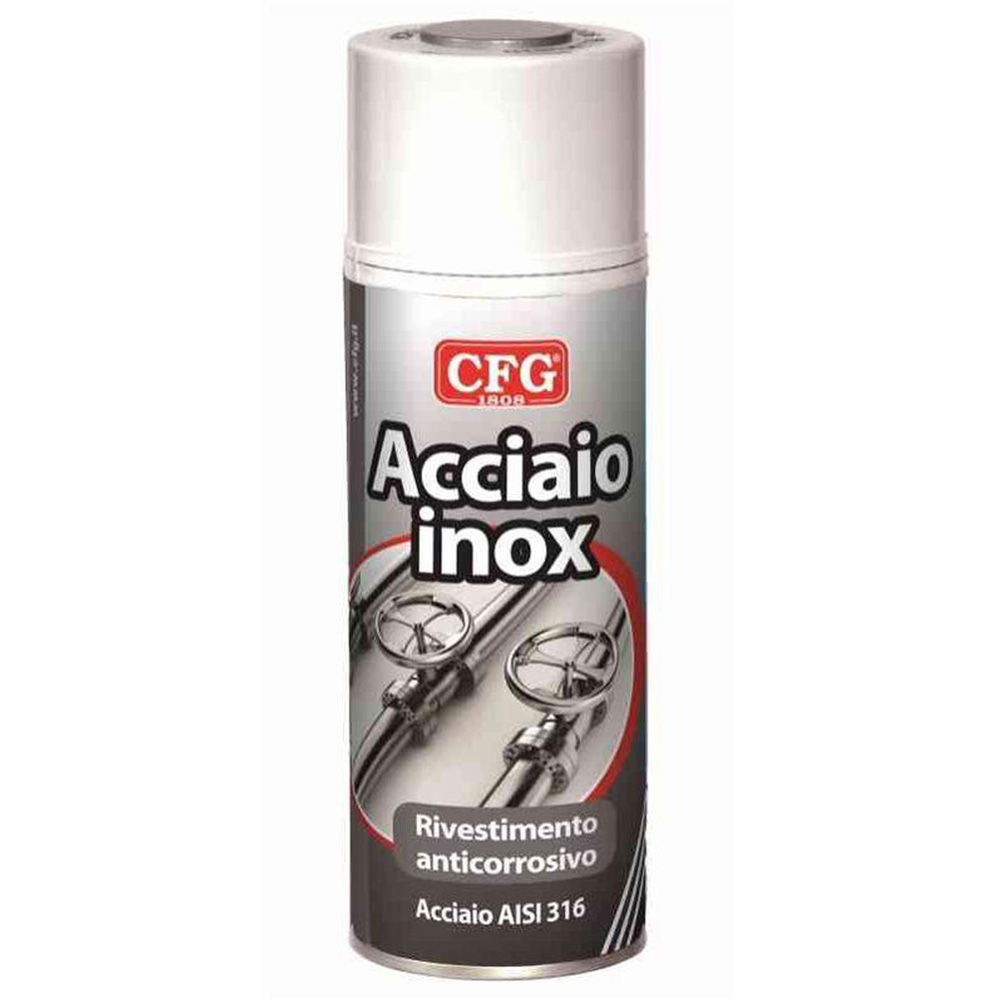Acciaio inox 18/10 Aisi 316 spray ml.400