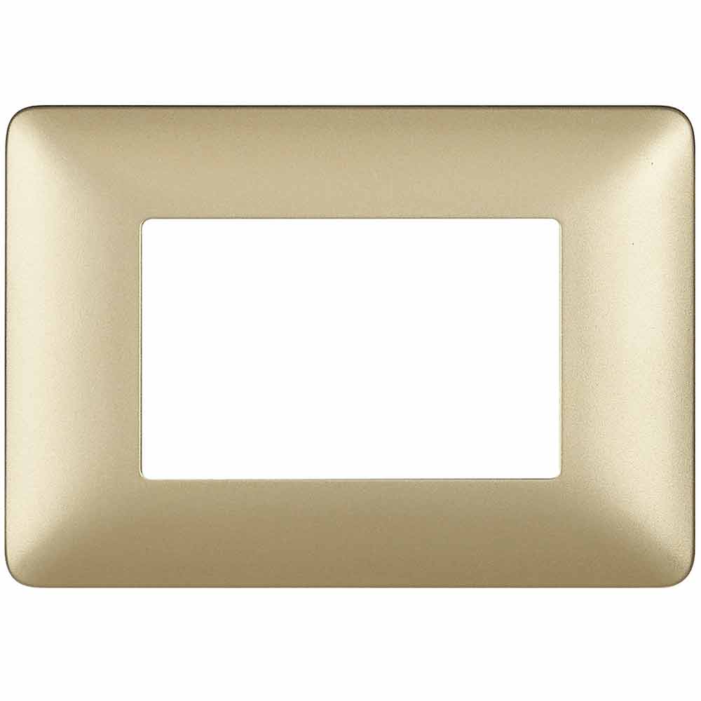 MATIX AM4803MGL Placca 3 moduli gold oro