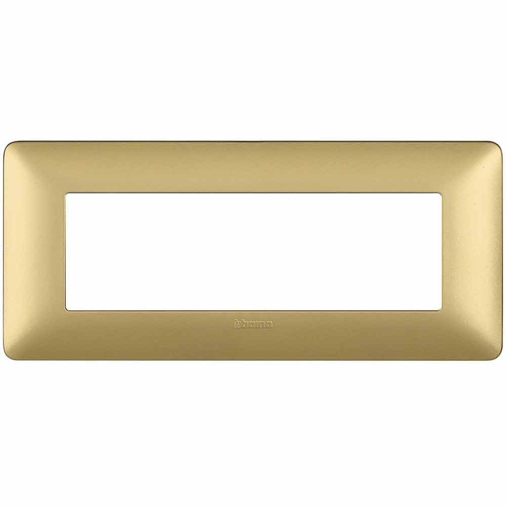 MATIX AM4806MGL Placca 6 moduli gold oro