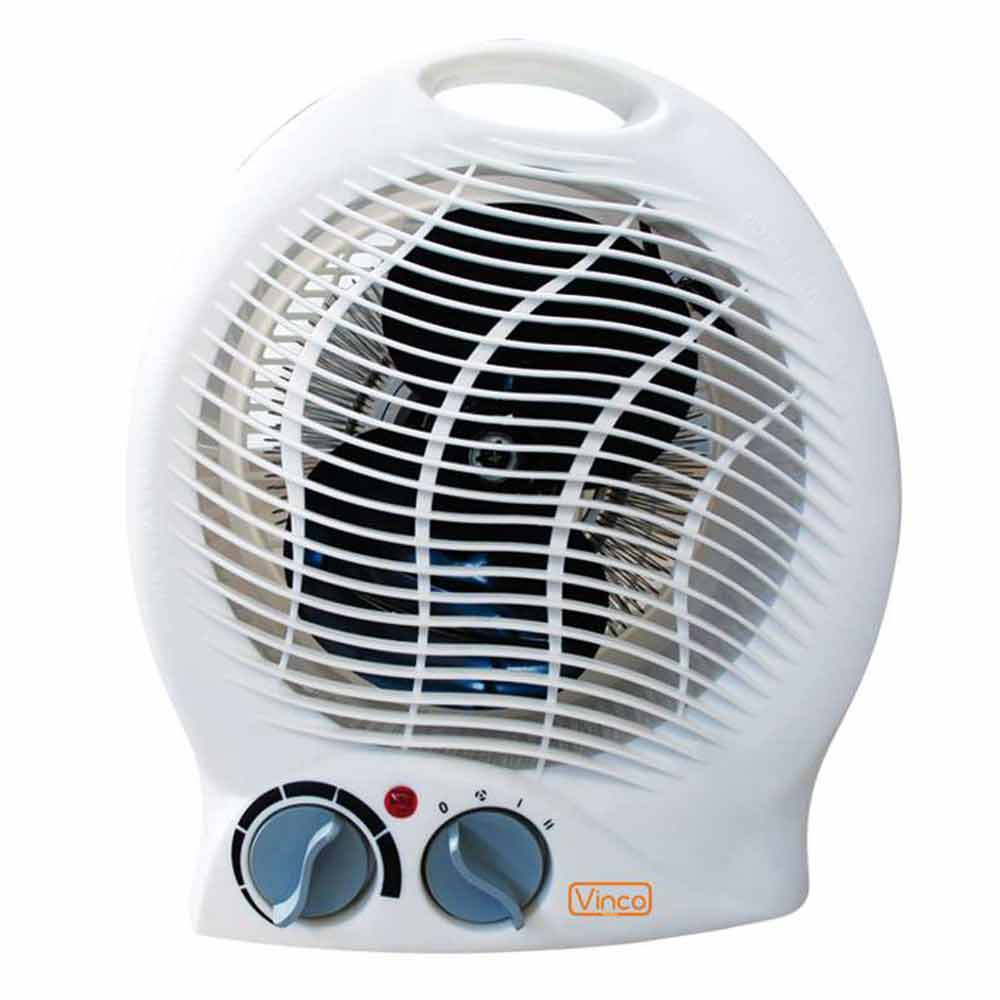 Termoventilatore caldobagno elettrico 2000W bianco VINCO 70304