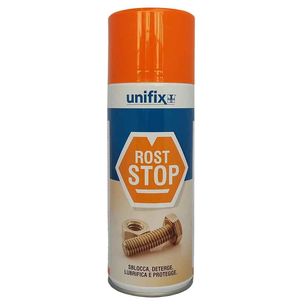 Sbloccante spray lubrificante ml.400 Roststop UNIFIX
