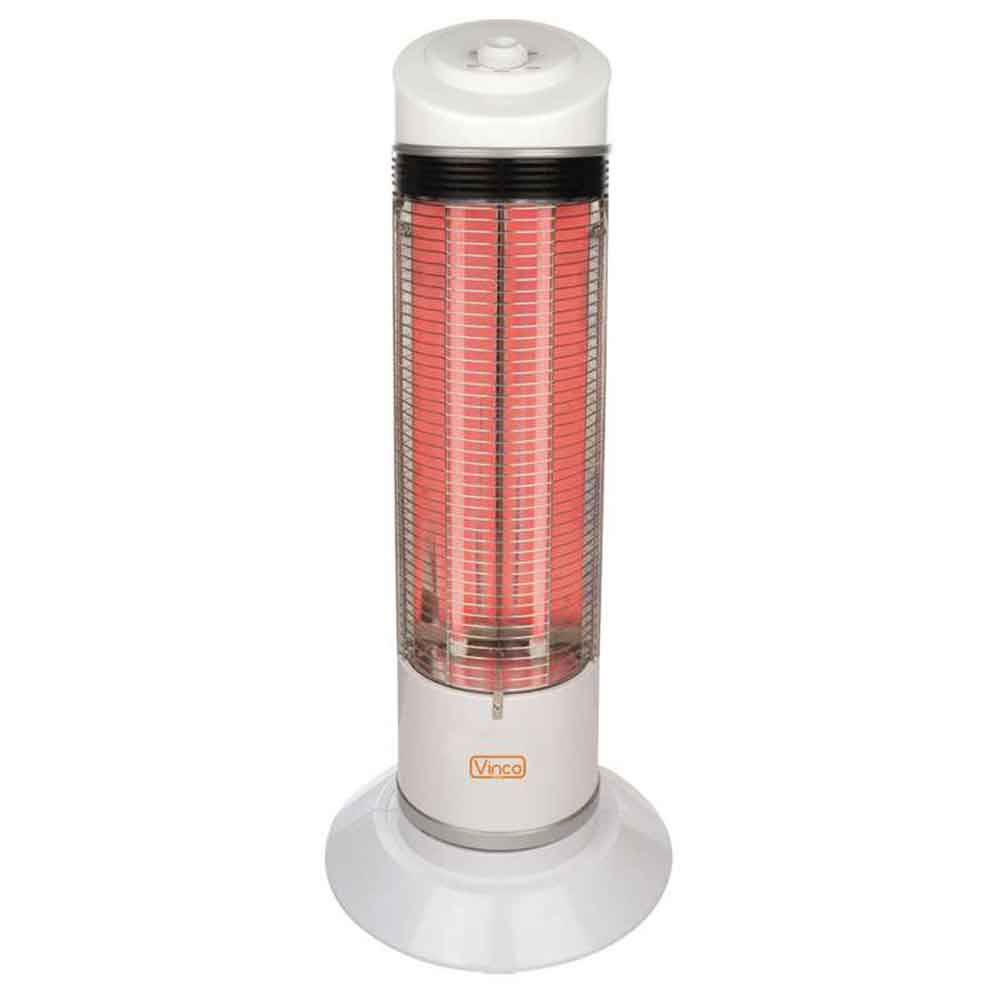 Stufa elettrica al quarzo ad alto potere calorico 600/1200W h.75 cm. VINCO  70153 