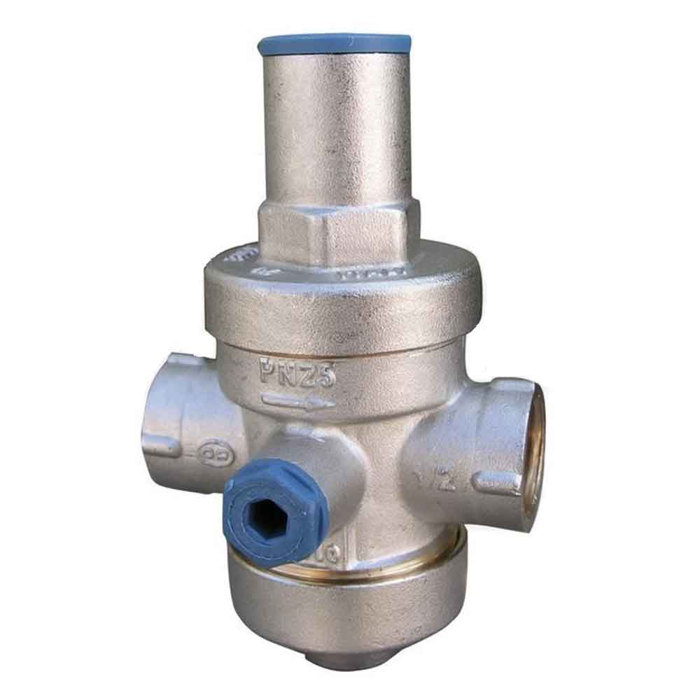 Riduttore di pressione a pistone 1/2" PN25 con sede in acciaio inox OR 233.115
