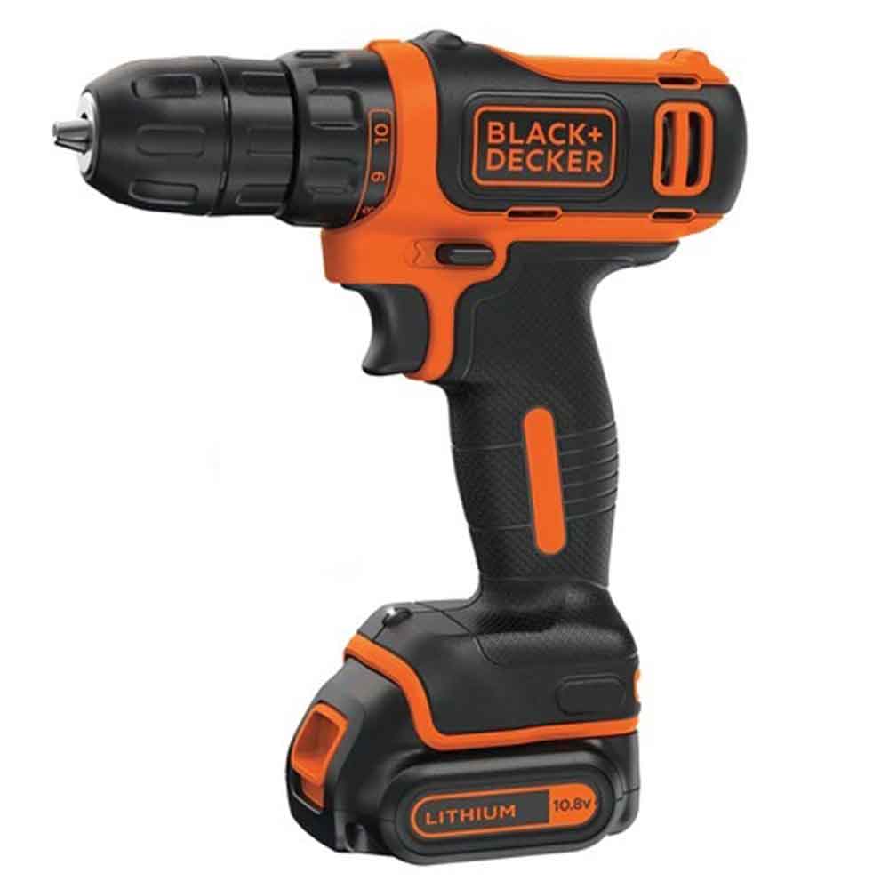 Trapano avvitatore a batteria 10,8V 1,5Ah BLACK+DECKER BDCDD12 mandrino autoserrante