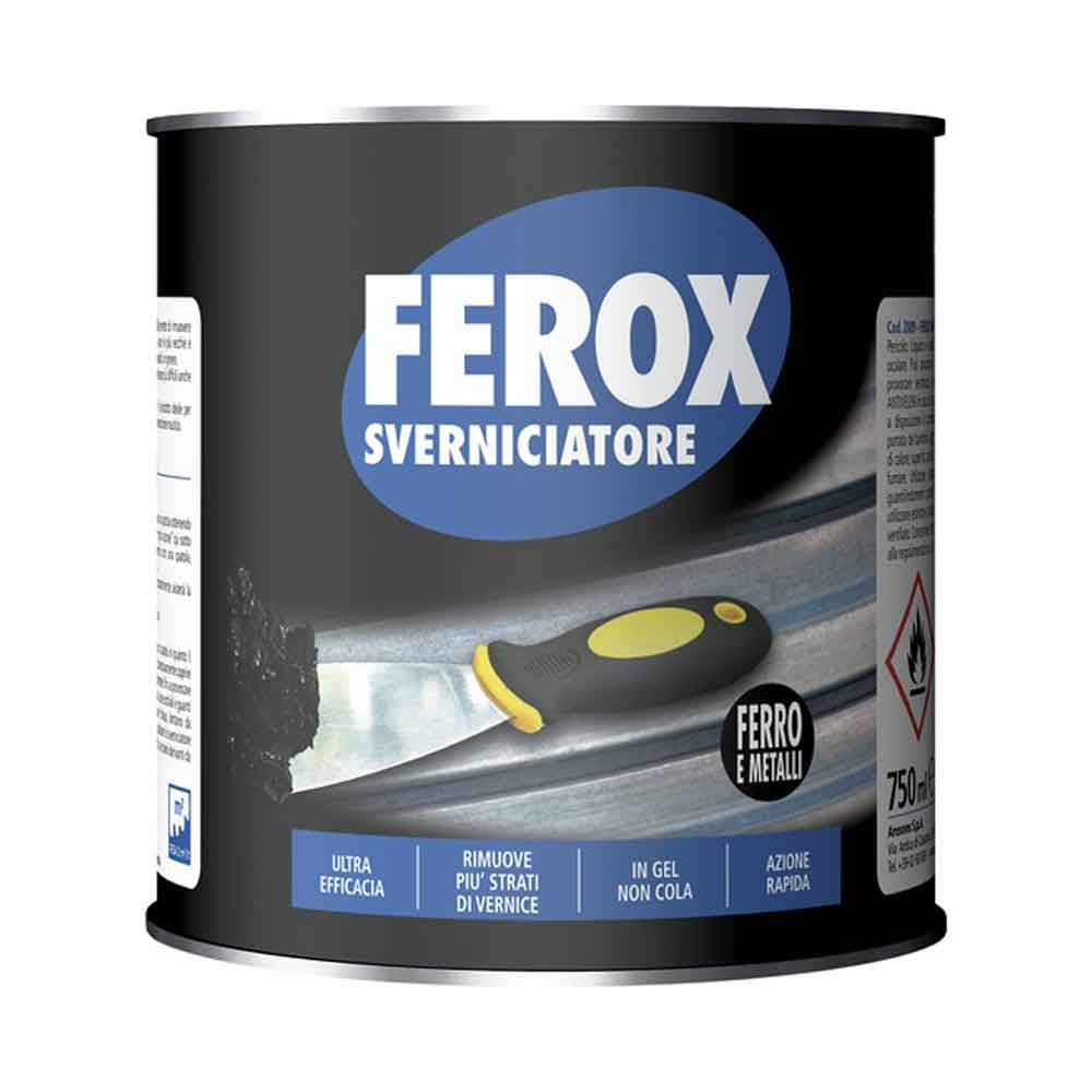 FEROX Sverniciatore gel per metalli ml.750 Arexons