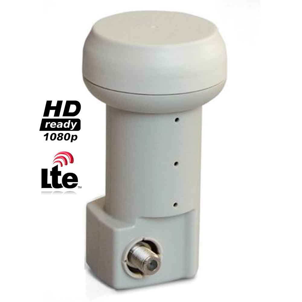 Illuminatore LNB 1 uscita HD filtro Lte FRACARRO 287337 per parabola Sky e tv sat