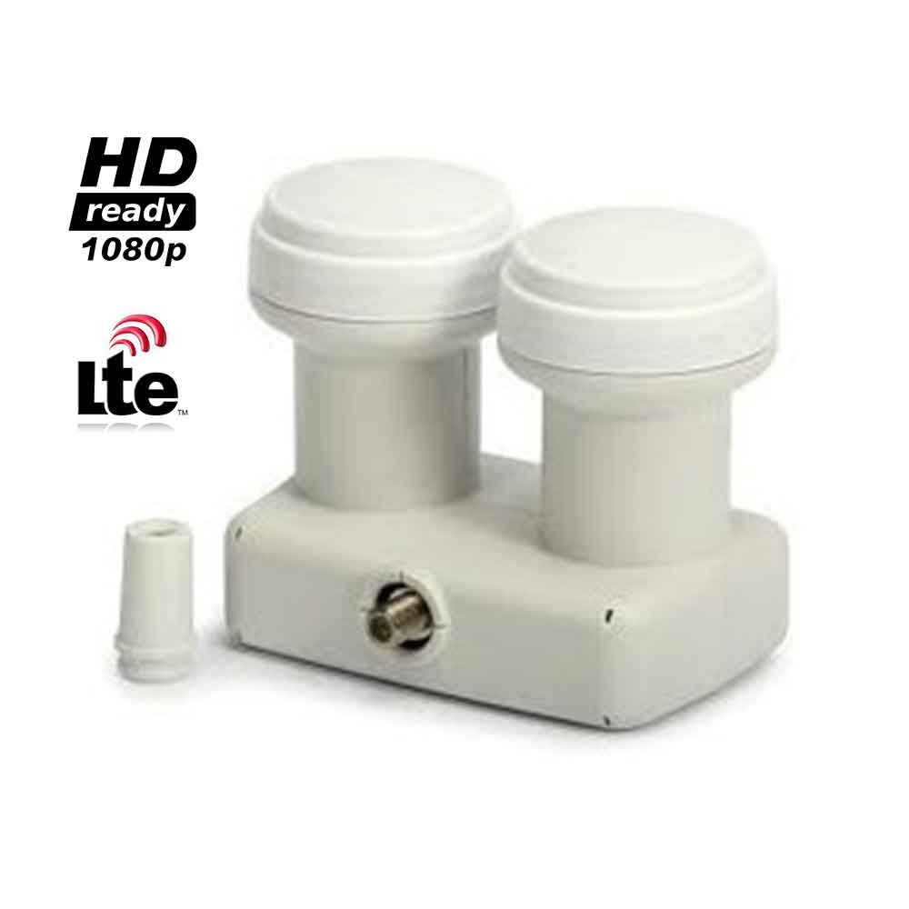 Illuminatore LNB monoblocco dual feed 1 uscita HD filtro Lte FRACARRO 287139