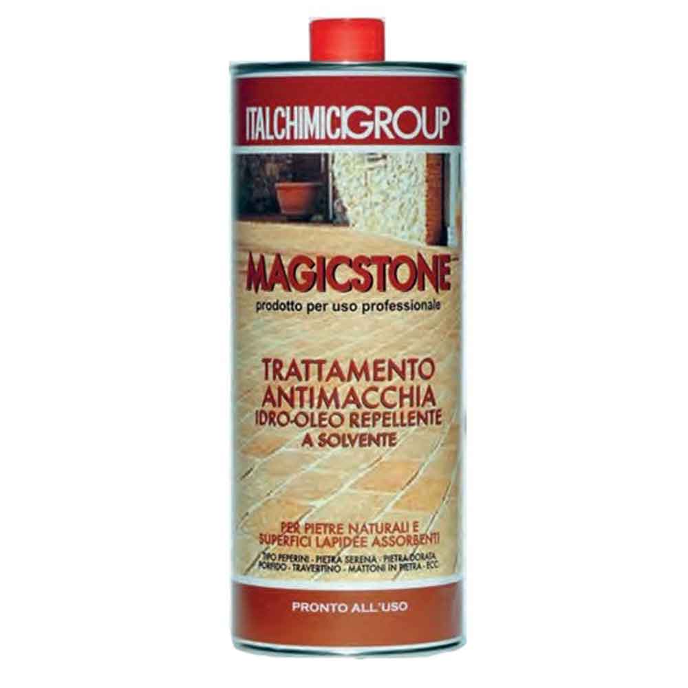 MAGICSTONE Trattamento impermeabilizzante antimacchia idro-oleo repellente lt.1 per pavimenti esterni