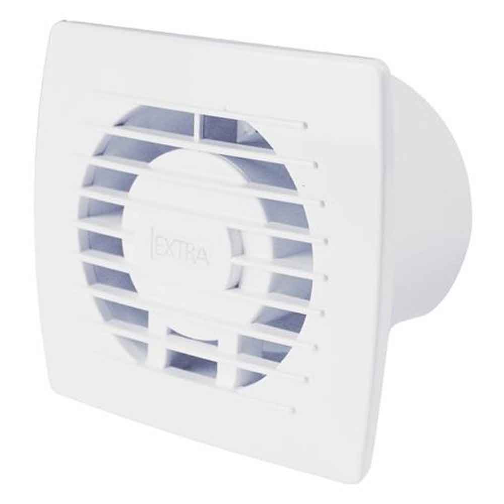 Aspiratore elettrico da muro mm.100 19w bianco VECAMCO per bagni e cucine