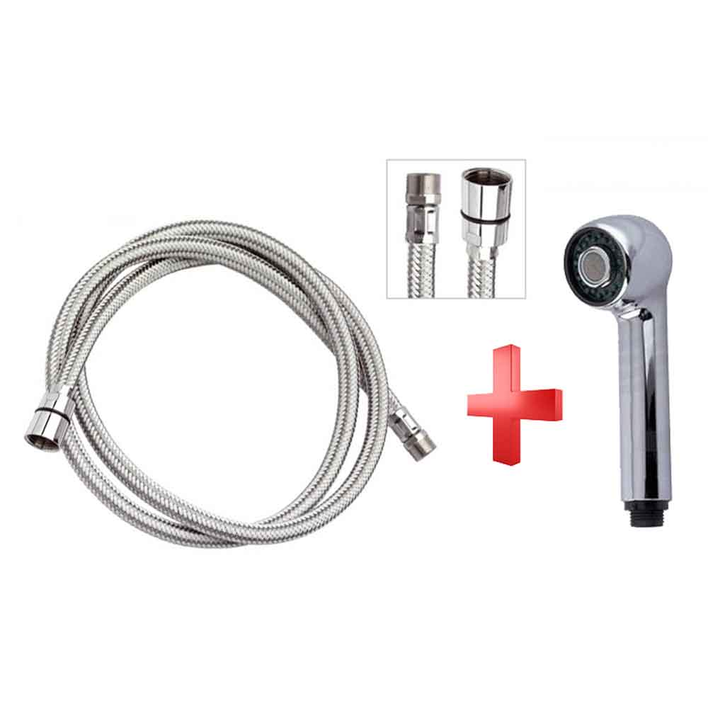 KIT DOCCETTA PER Lavabo - Doccetta Con Attacco Rubinetti Lavello/Bidet EUR  25,00 - PicClick IT