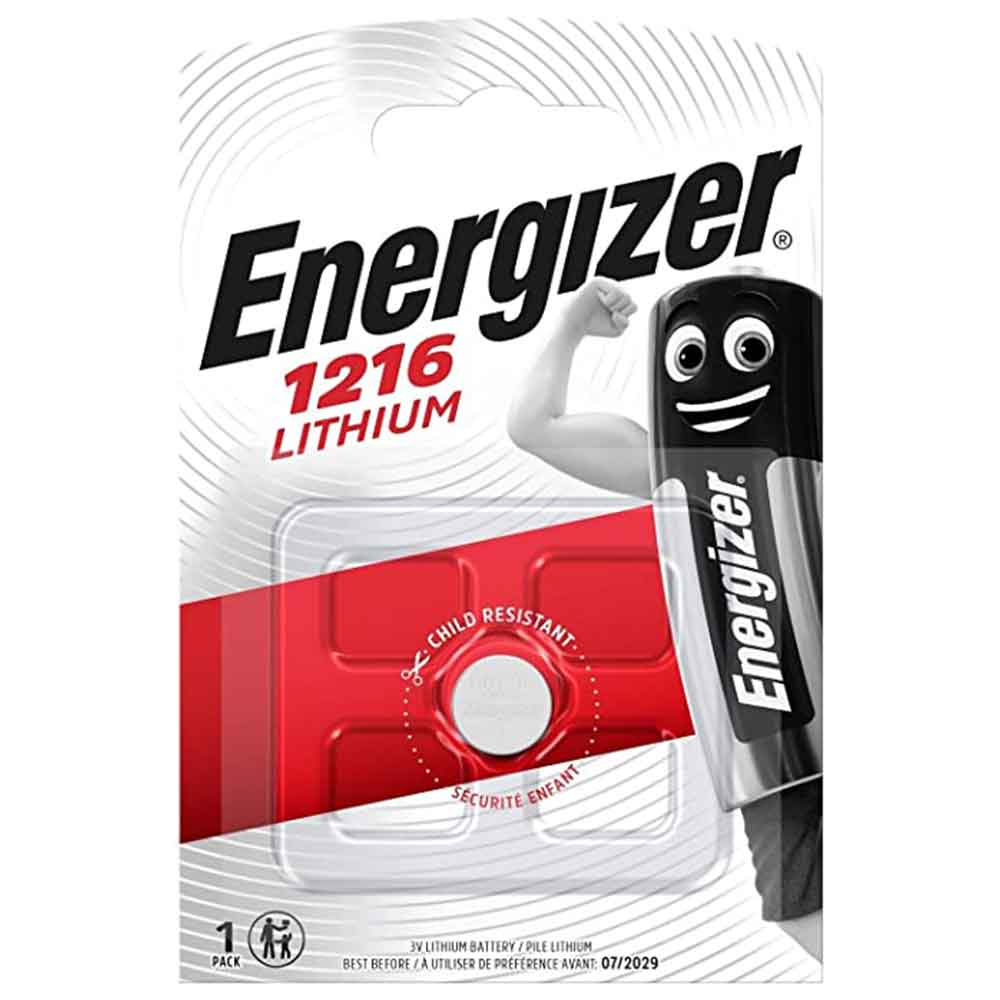 ENERGIZER Specialistiche Batteria a bottone 1216 lithium