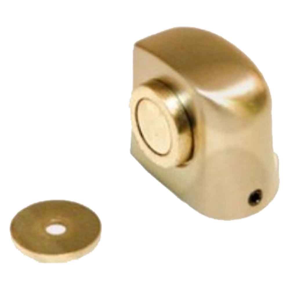 Fermaporta magnetico a pavimento da avvitare oro lucido PINCO 06107