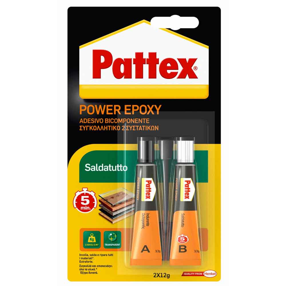 PATTEX Saldatutto mix adesivo bicomponente universale 2 x 12 gr.