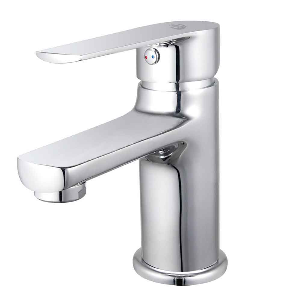 Rubinetto miscelatore monocomando lavabo cromo lucido mod. MARGOT