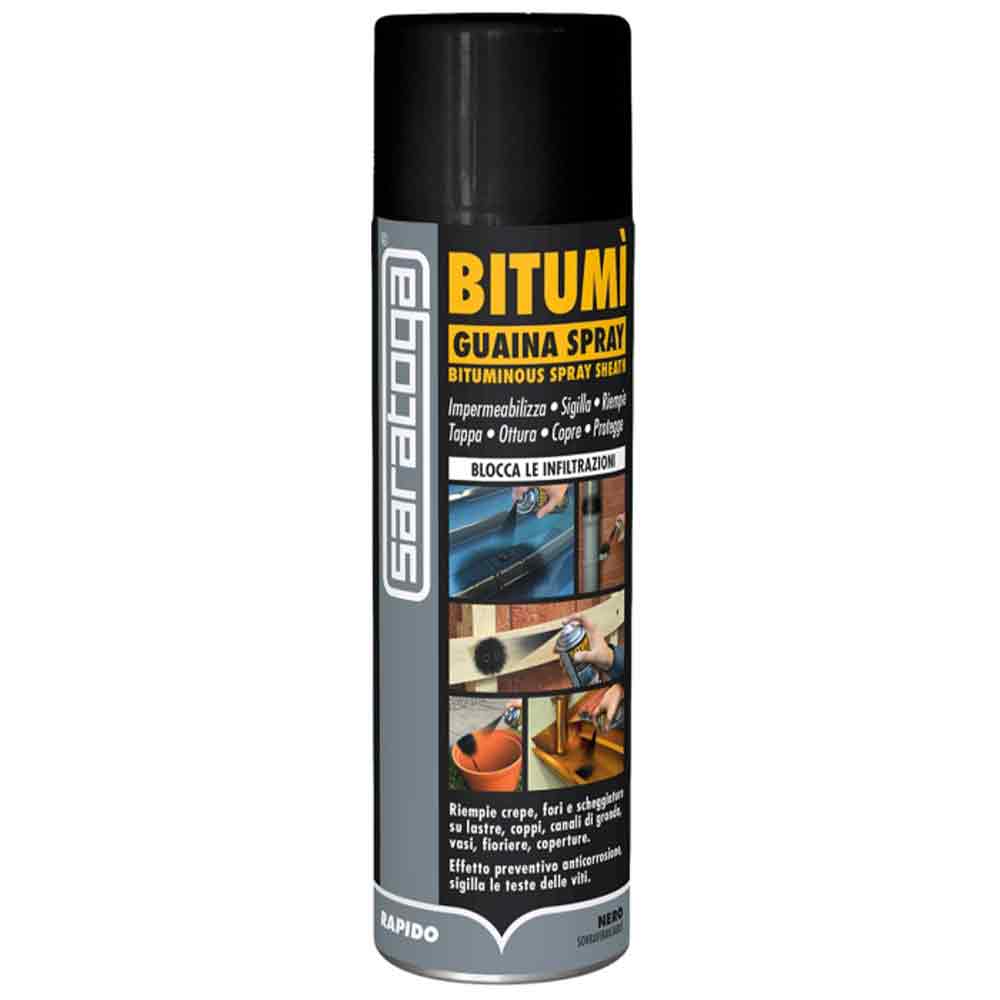Guaina Spray Bitum Gasket SIGILL bituminoso impermeabilizzante