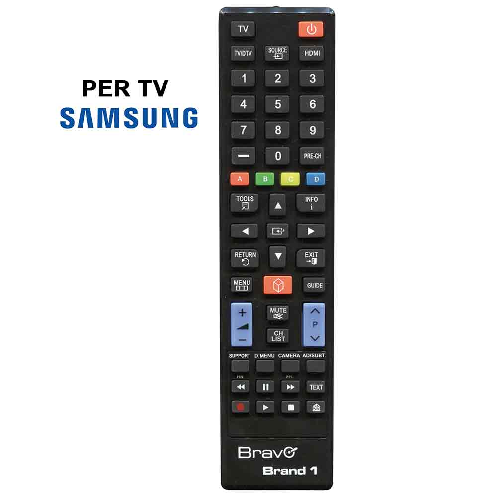 Telecomando BRAVO Brand 1 compatibile per tutte le tv SAMSUNG 