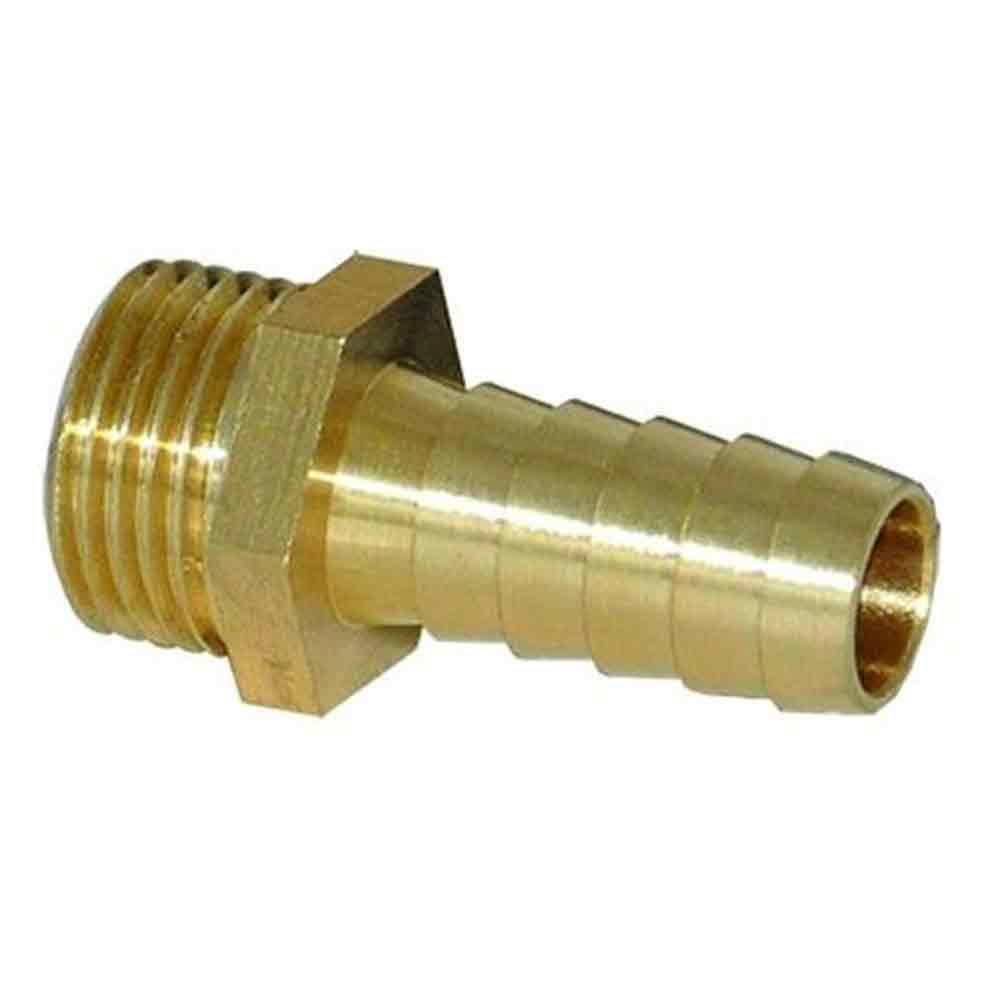 Raccordo portagomma maschio 1/2" per gas metano