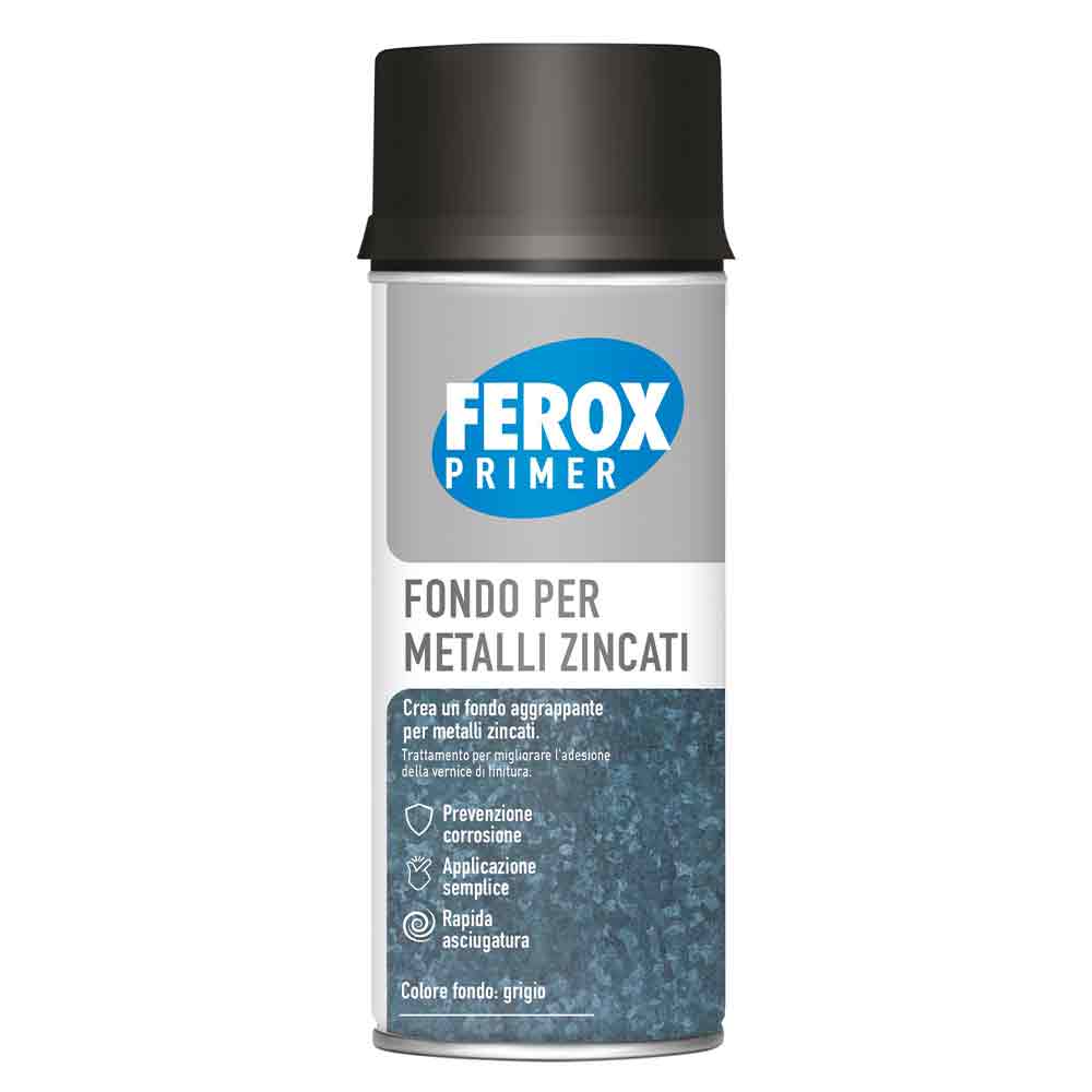 FEROX Primer fondo aggrappante per metalli zincati ml.400