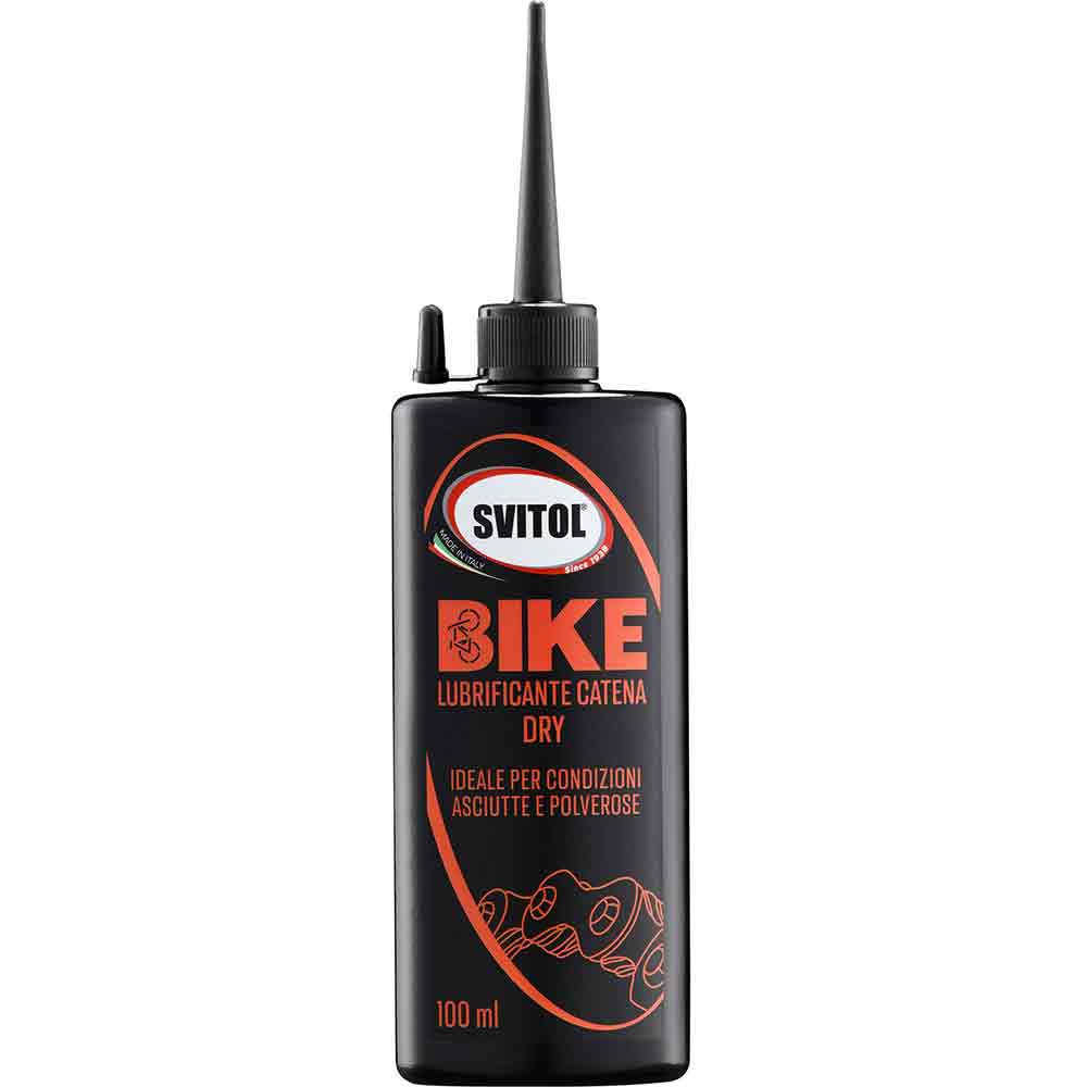 SVITOL BIKE Lubrificante per catene bici DRY per condizioni asciutte e polverose ml.100