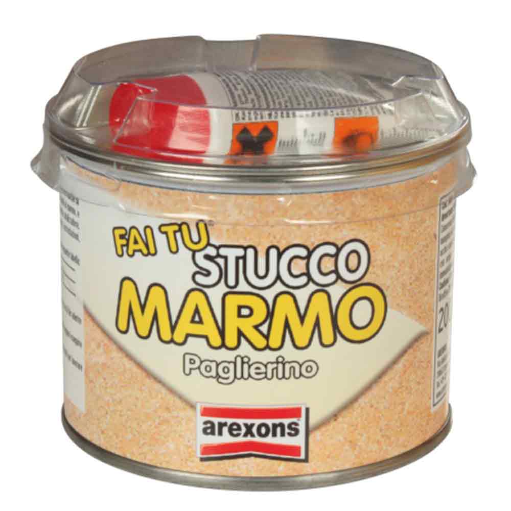 FAI TU Stucco bicomponente paglierino per marmo e ceramica gr.200 AREXONS