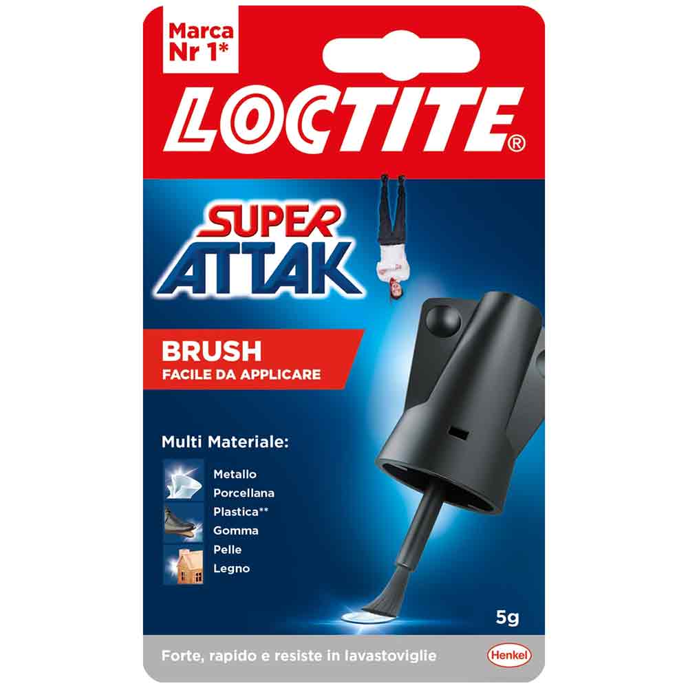 SUPER ATTAK Easy brush gr.5 adesivo universale istantaneo con pennello