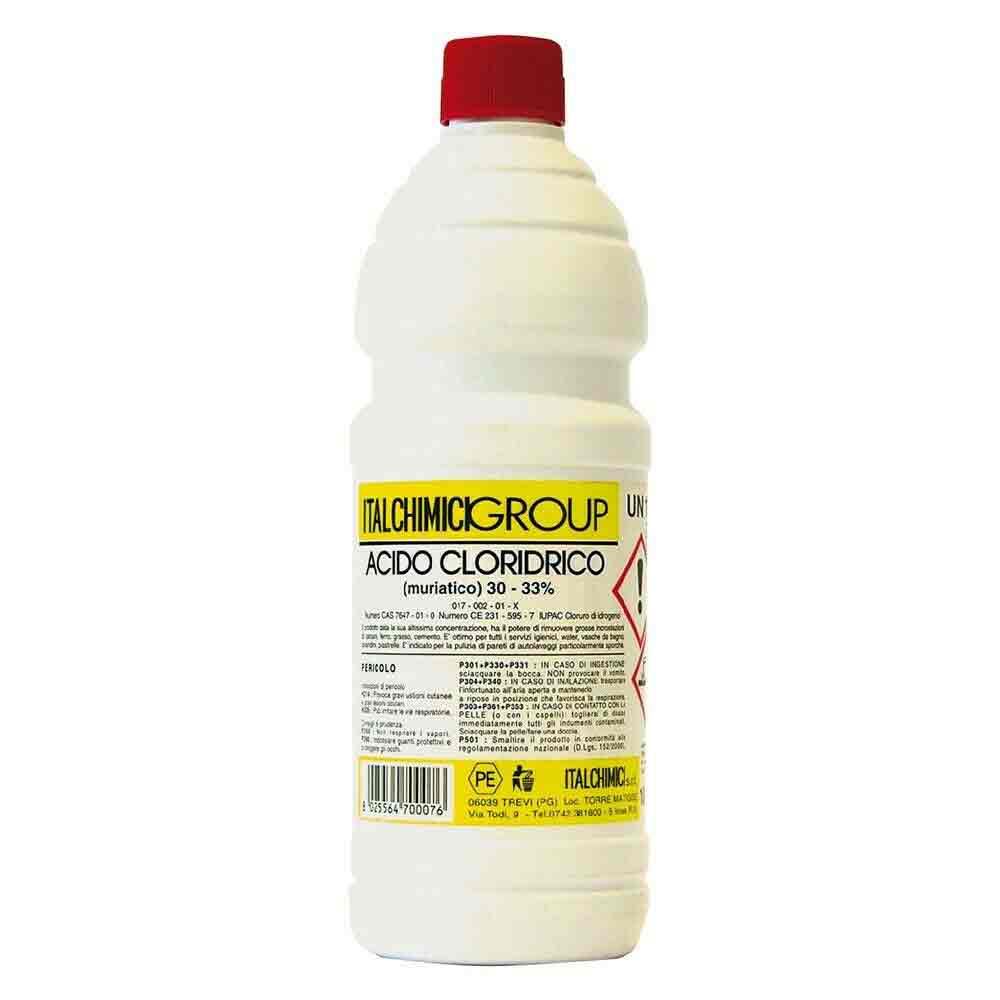 Acido cloridrico muriatico puro al 30-33% lt.1 ITALCHIMICI
