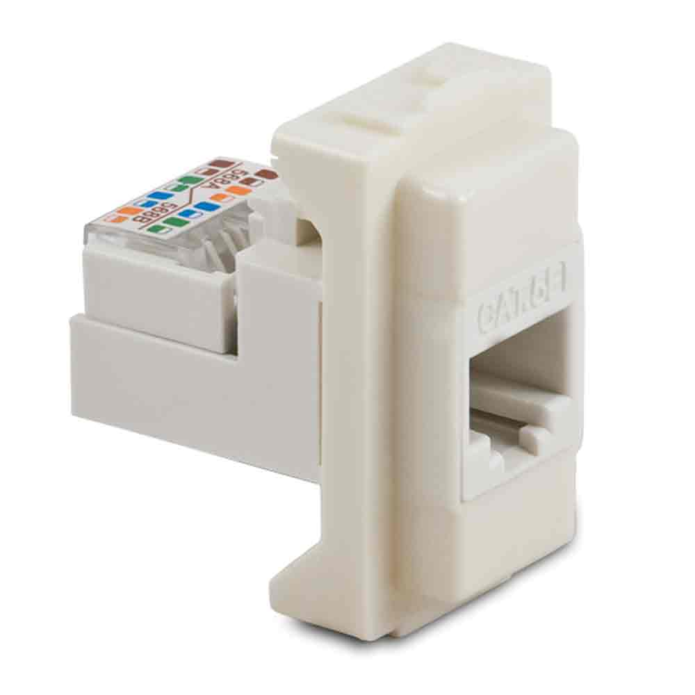 MASTER 6096 Presa di rete internet RJ45 plug 8-8 cat.5E UTP compatibile BTICINO MAGIC