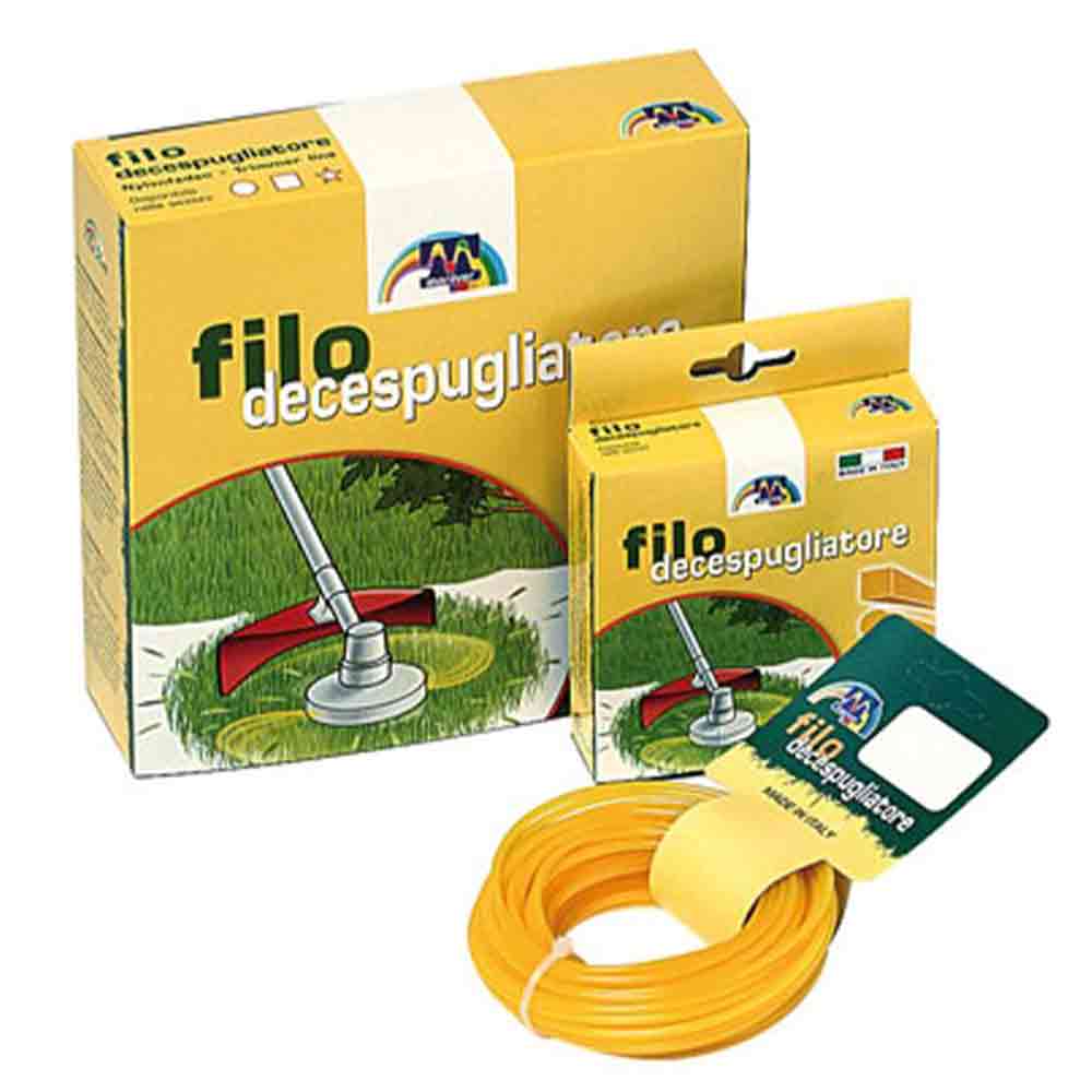 Filo nylon tondo per decespugliatore dm.2,4 x 15 metri