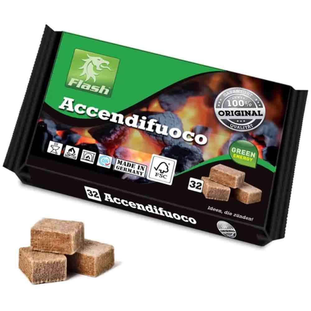 Accendifuoco naturale Ricciolo 25 pz FIRE-UP –