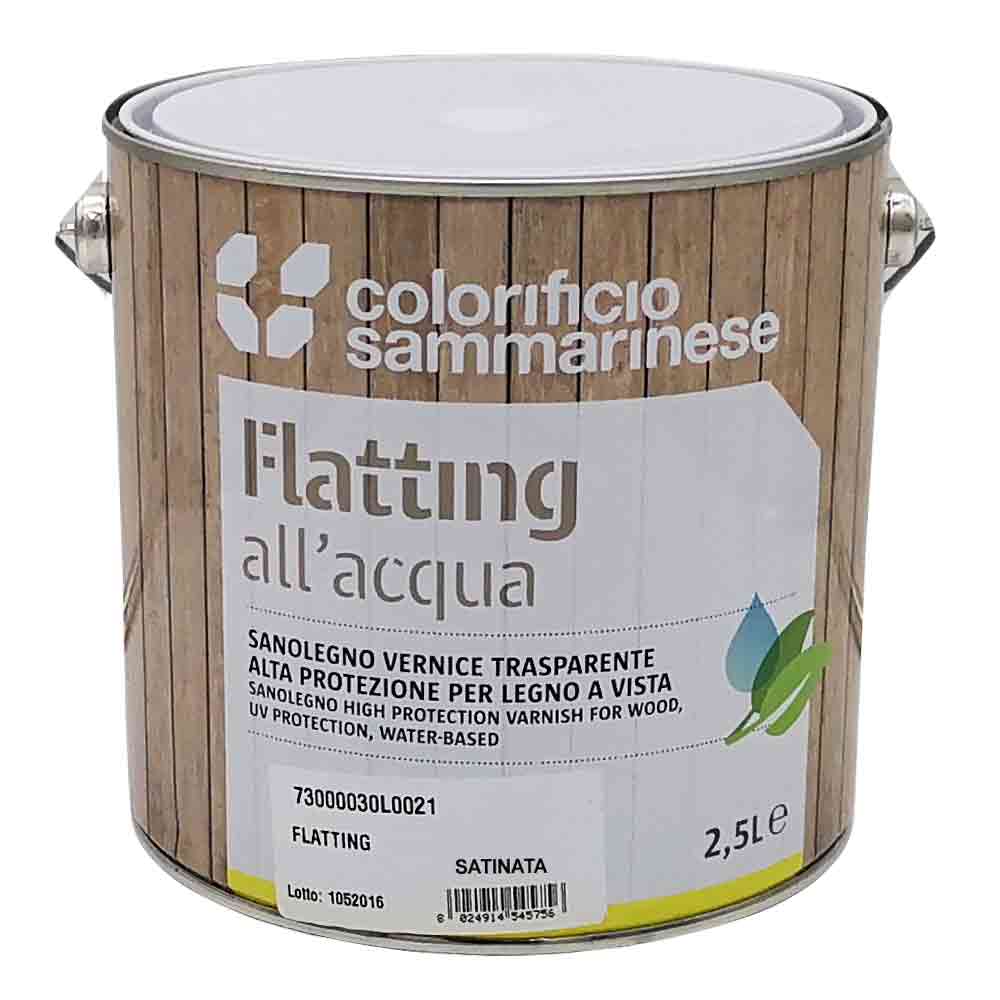 Finitura Satinata per legno all'acqua ELE SATIN WP - Prodotti Acqua o Solvente