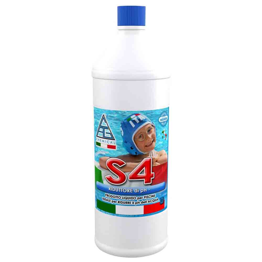 Correttore liquido di PH per piscine riduttore PH- lt.1 S4