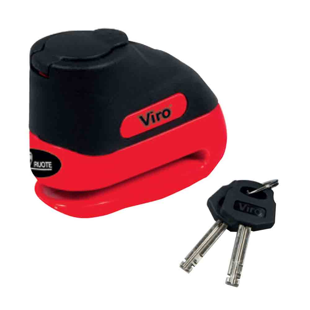 Blocca disco corazzato per moto e scooter VIRO HAMMER mm.5,5