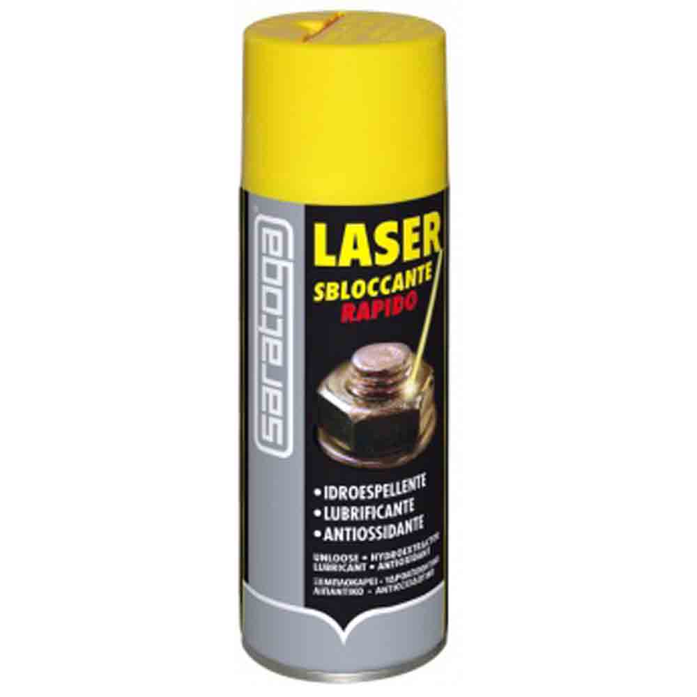 Sbloccante spray LASER lubrificante rapido idroespellente antiossidante ml.400 SARATOGA