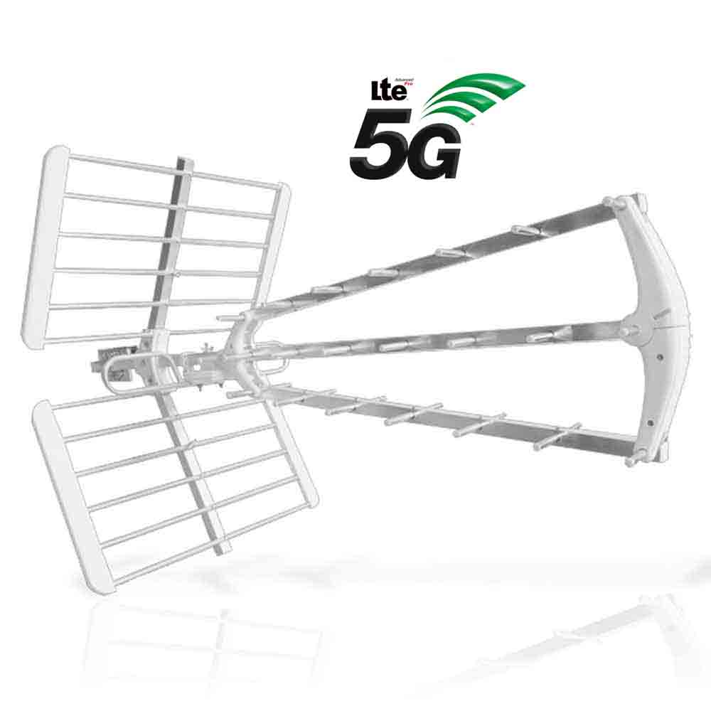 Antenna tv direttiva UHF digitale terrestre 16db con filtro 5G JOLLY LINE 45031/5G