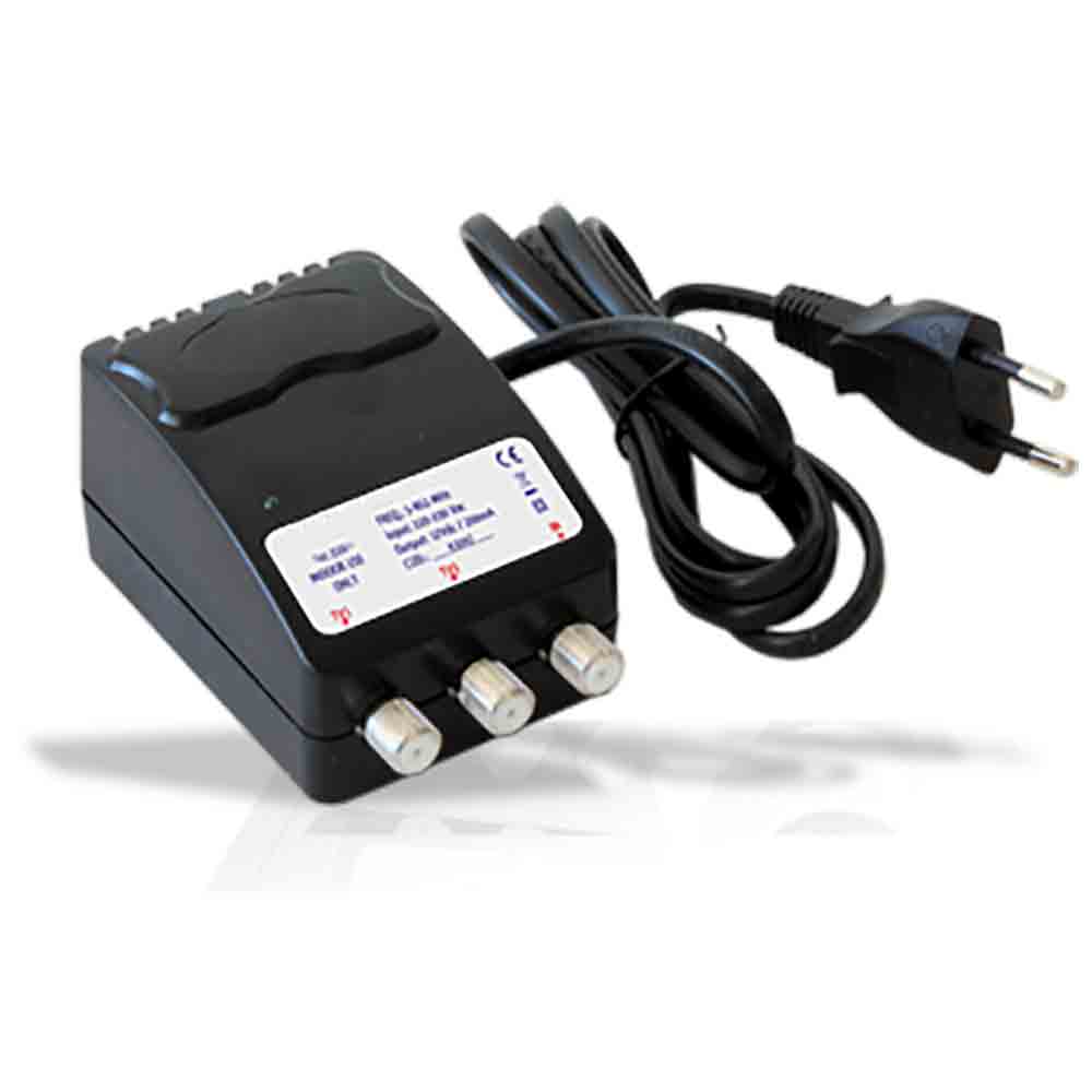 Alimentatore tv da interno 12V 150mAh 2 uscite JOLLY LINE 41046 AL/150-2U