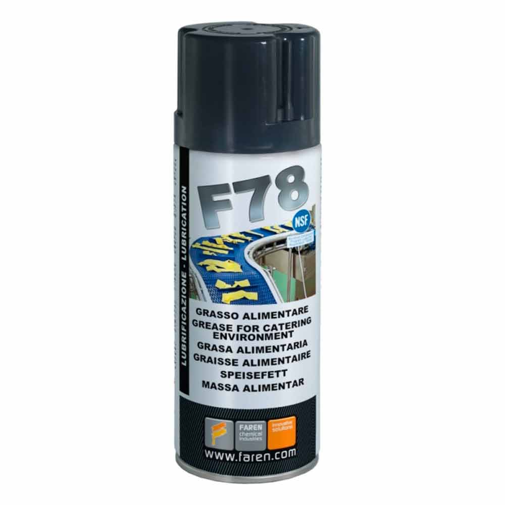 Grasso spray uso alimentare F78 certificato NSF ml.400