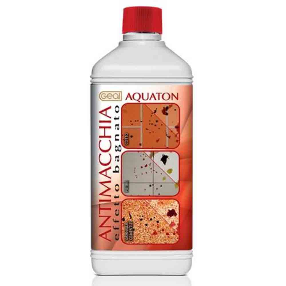 Protettivo antimacchia tonalizzante ad effetto bagnato per cotto, terracotta, pietra naturale GEAL AQUATON lt.1