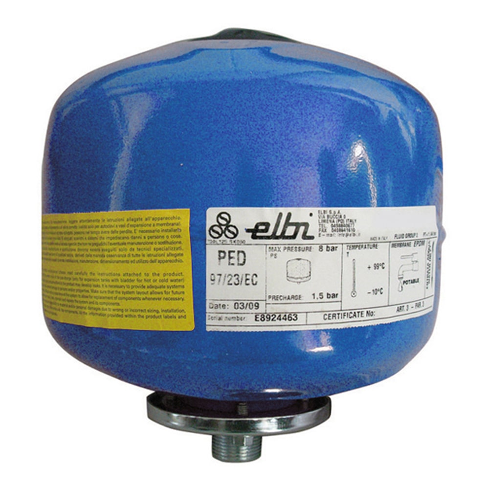 Vaso di espansione sfera autoclave lt.24 AS 25-CE ELBI idrosfera 