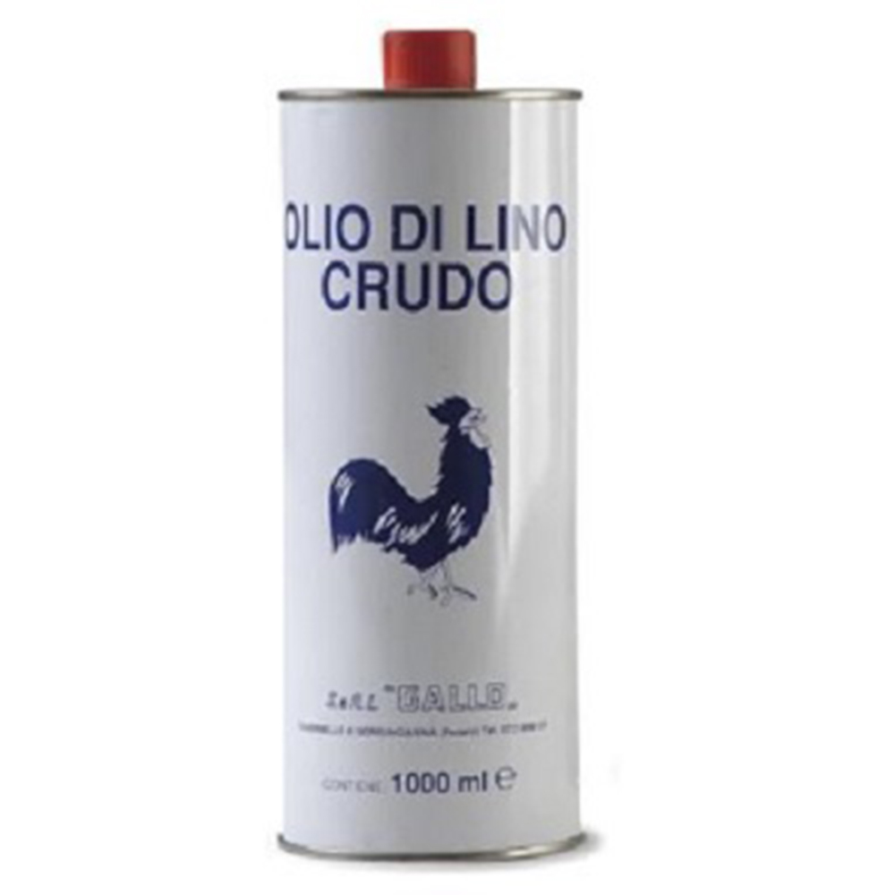 Olio di lino crudo GALLO lt.1