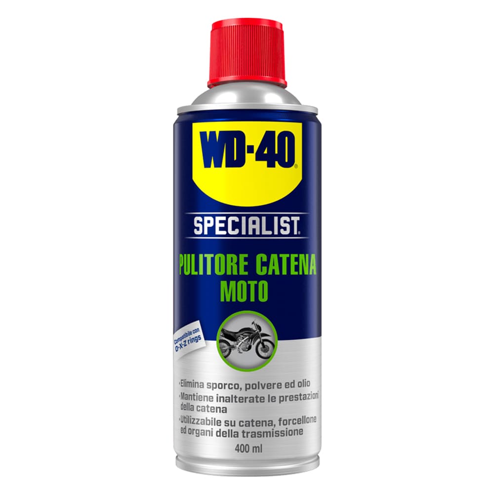 WD-40 Pulitore per catene spray ml.400 WD40 elimina sporco e grasso dalle catene