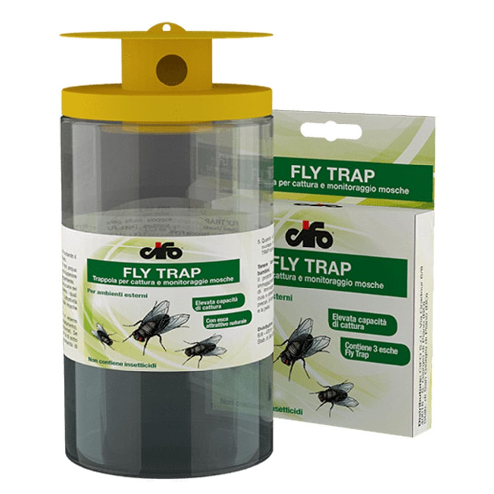 Insetticida trappola cattura mosche biologica CIFO FLY TRAP per esterno