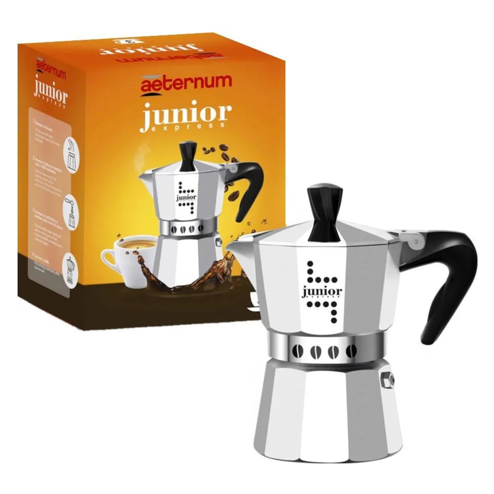 Caffettiera moka caffè espresso JUNIOR EXPRESS AETERNUM 6 tazze 