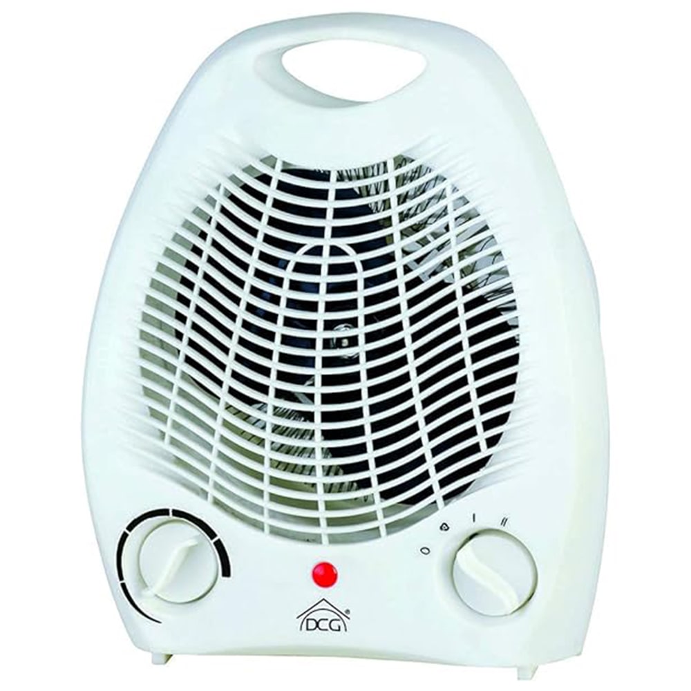 Termoventilatore caldobagno DCG HL9733 bianco 1000/2000W