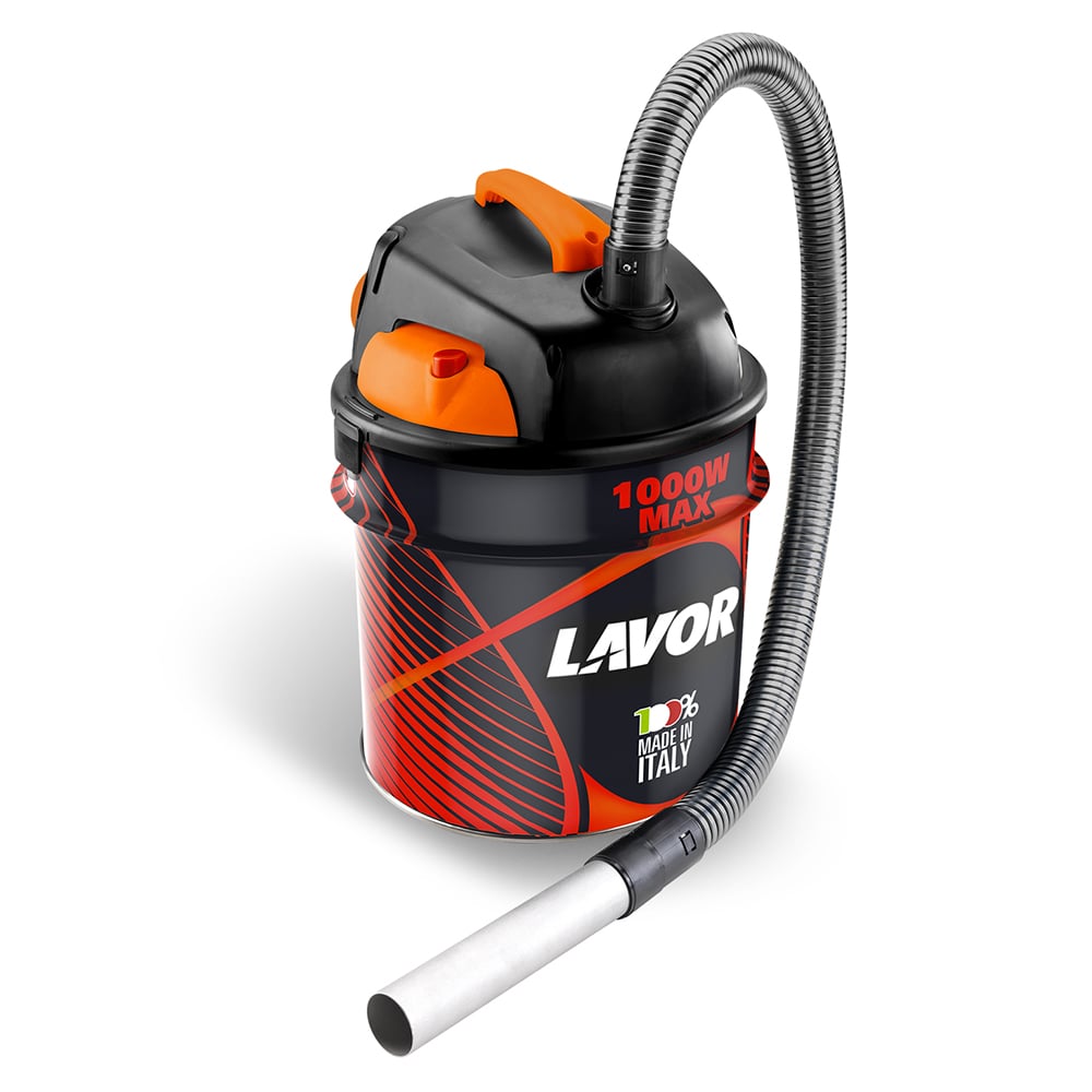 Bidone aspiracenere 1000W lt.18 LAVOR ASHLEY 901 con accessori