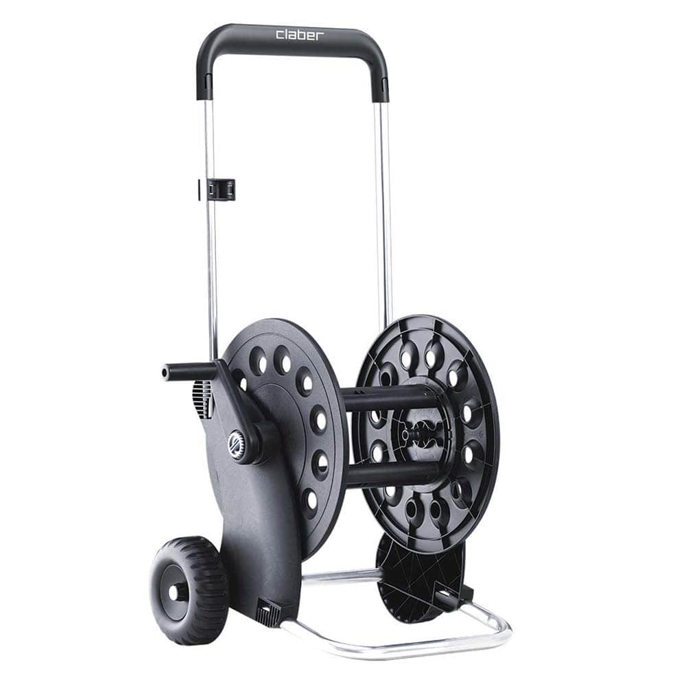 Carrello avvolgitubo CLABER ECOSEI per tubo giardino 60 metri da 1/2"