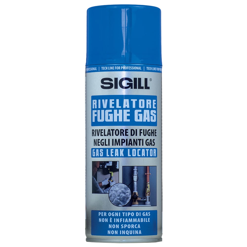 Rilevatore Di Fughe Di Gas Metano E GPL – Spray 400ml – Made In Italy – Individua Perdite Su Tubi, Raccordi E Valvole